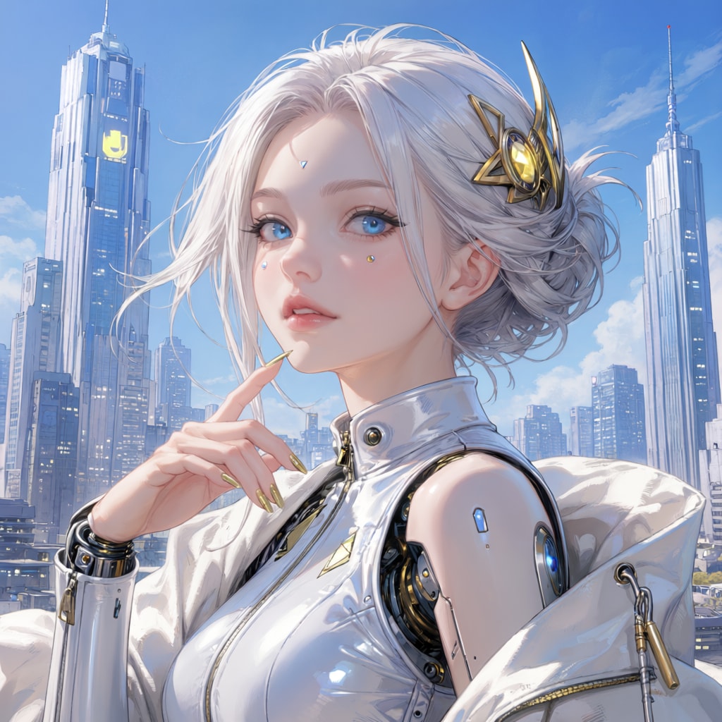 未来都市の女神