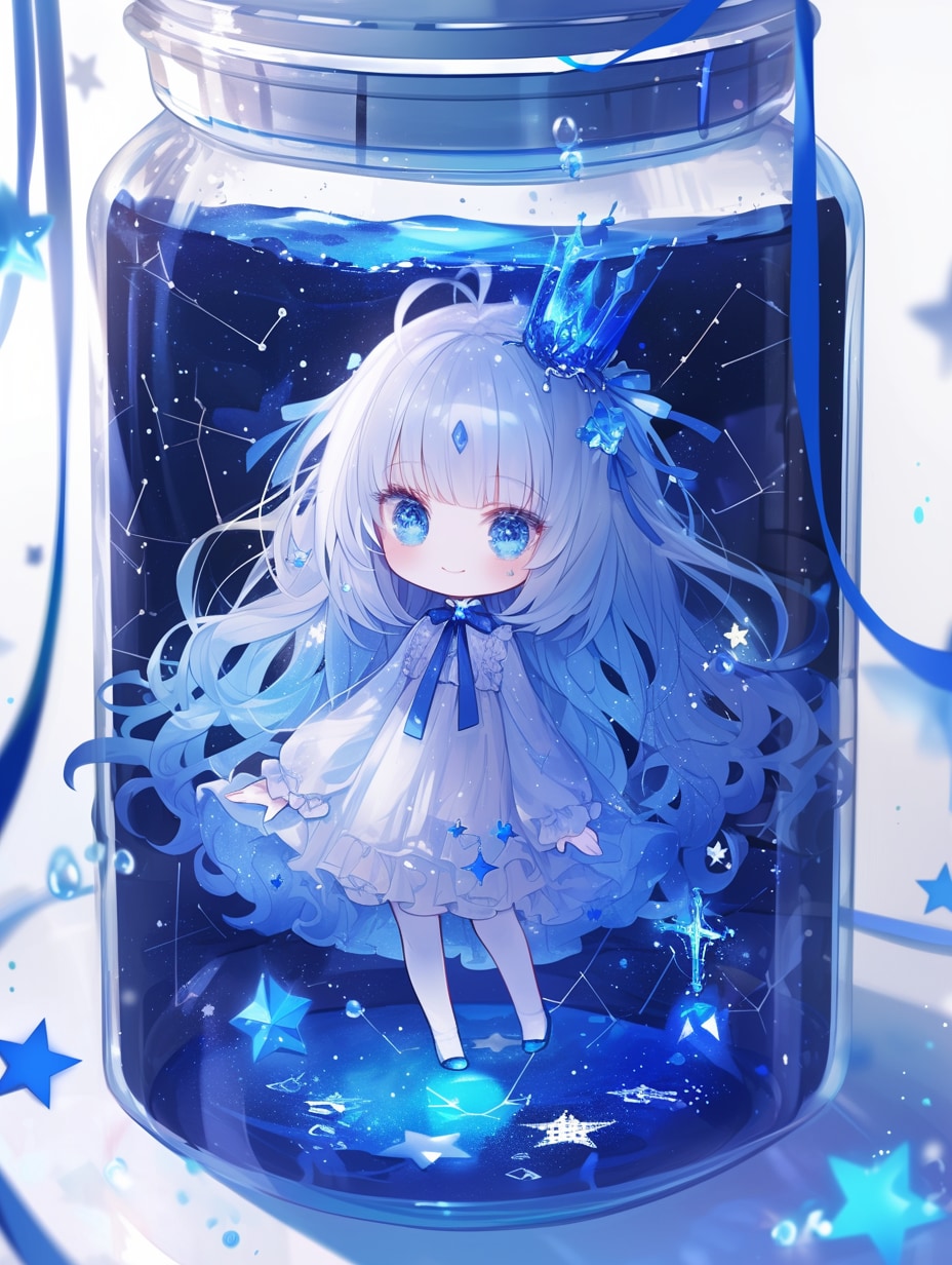 「瓶詰の少女」蒼85