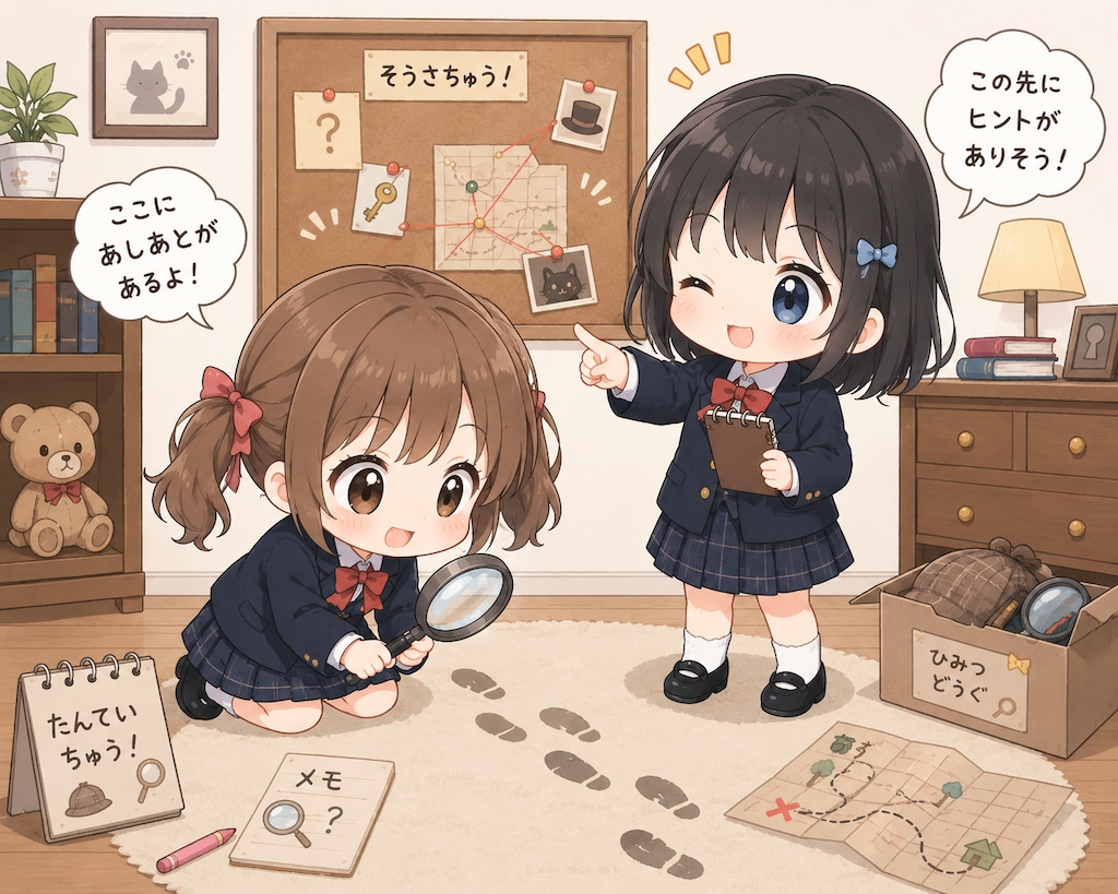 探偵ごっこ