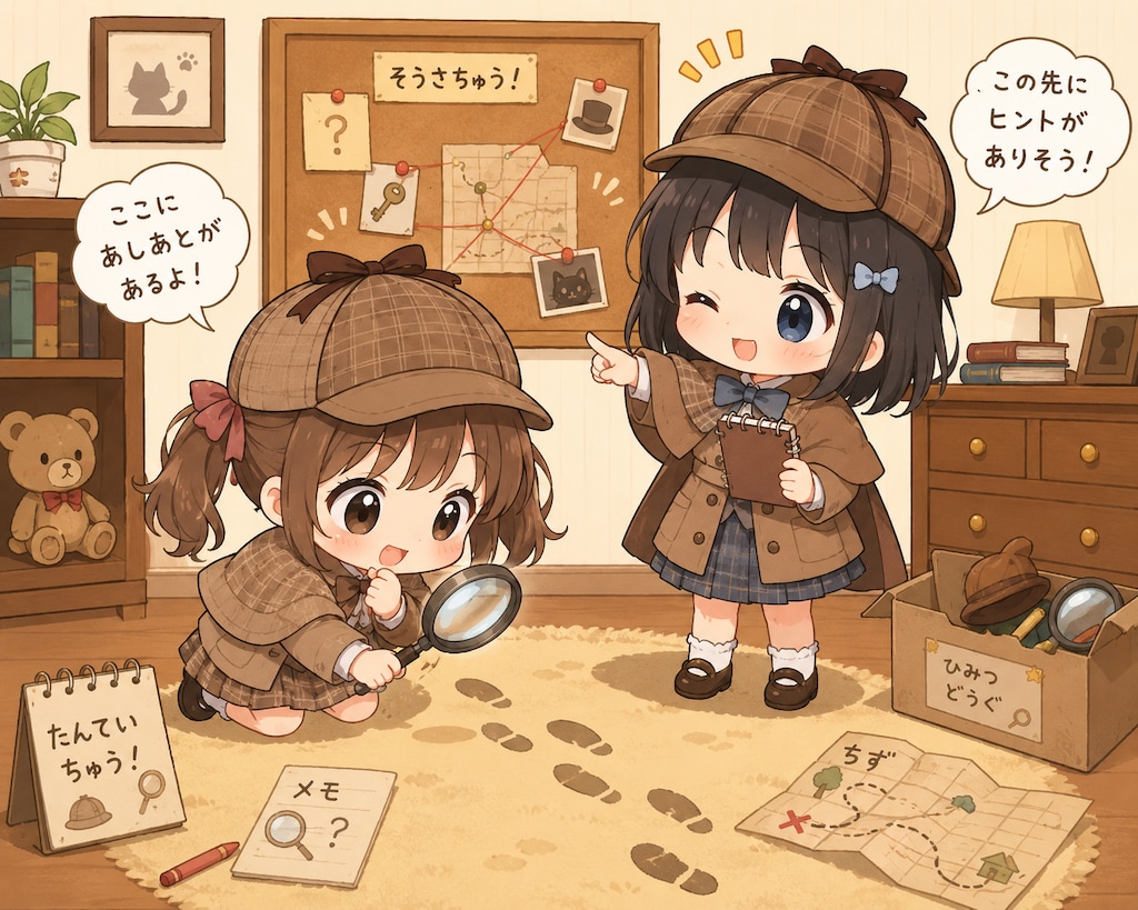 探偵ごっこ