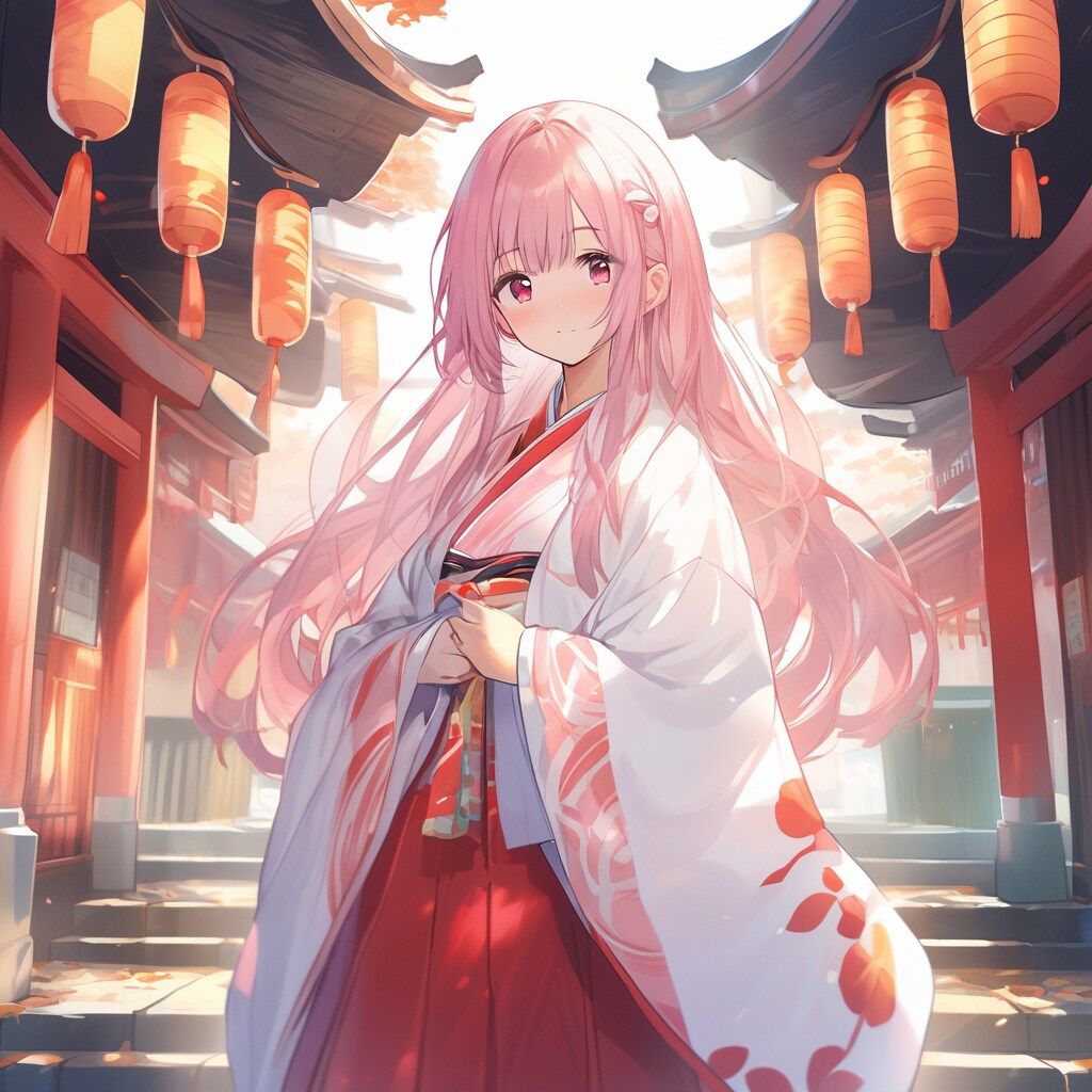 巫女と神社 | の人気AIイラスト・グラビア