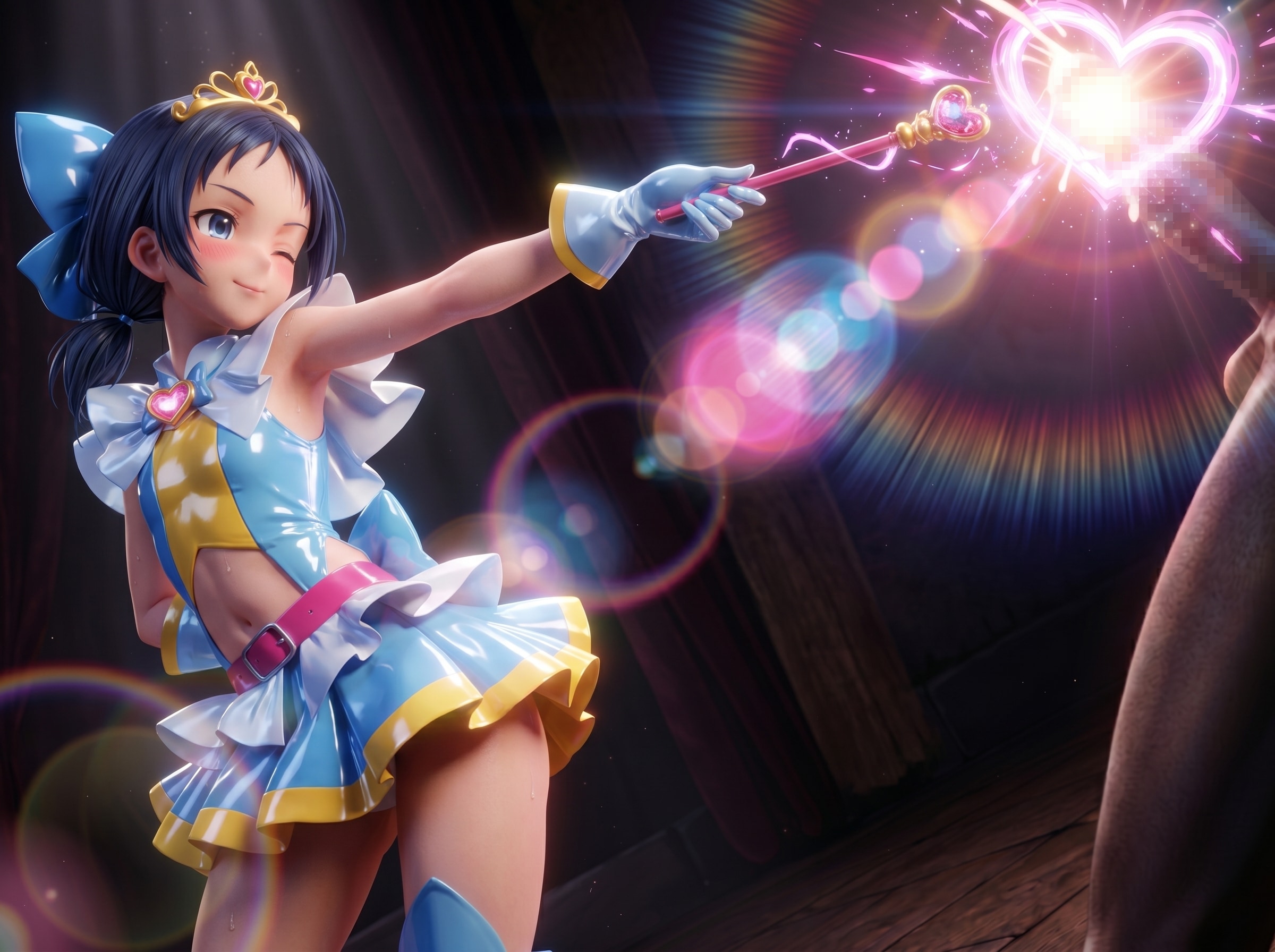 強制射精魔法(3D)