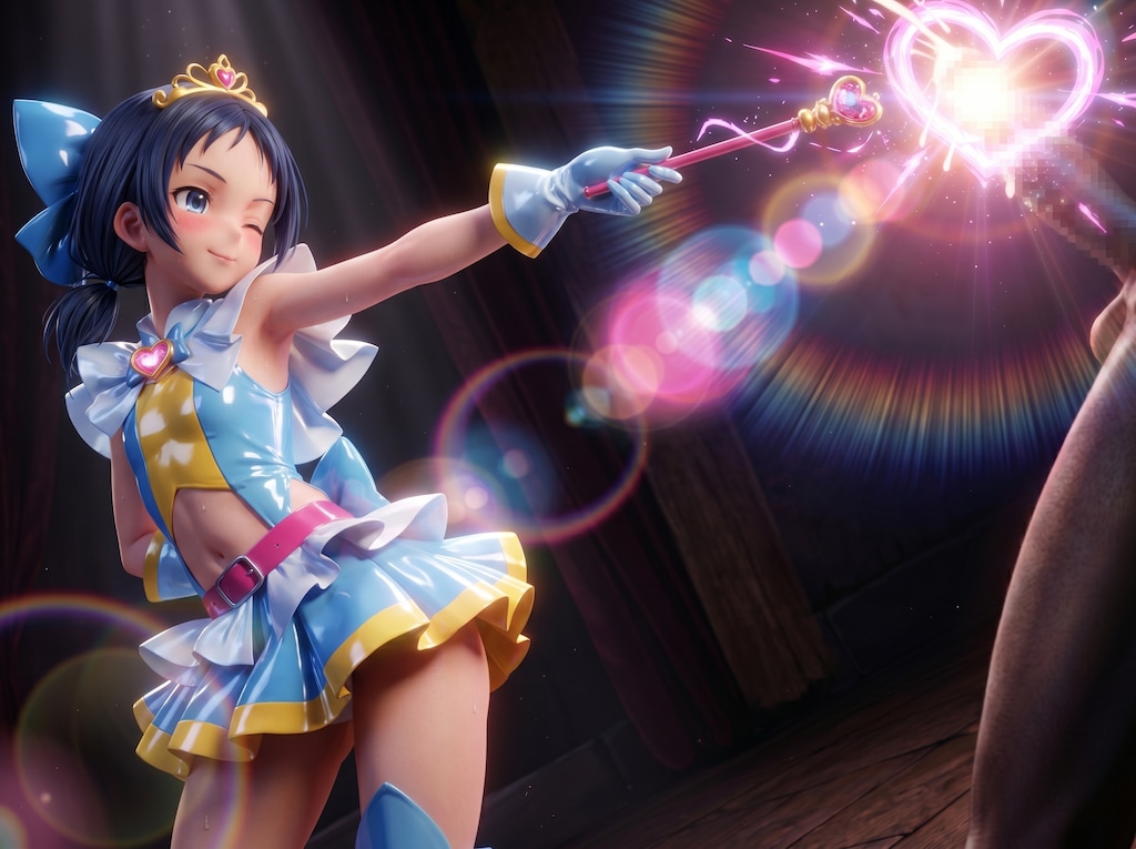 強制射精魔法(3D)
