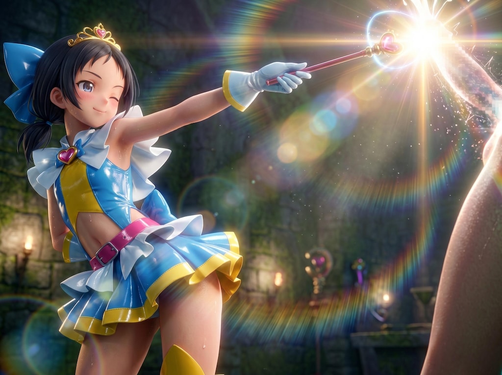 強制射精魔法(3D)