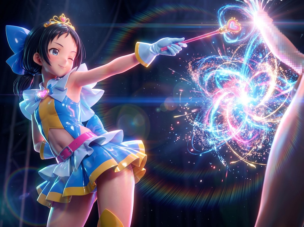 強制射精魔法(3D)