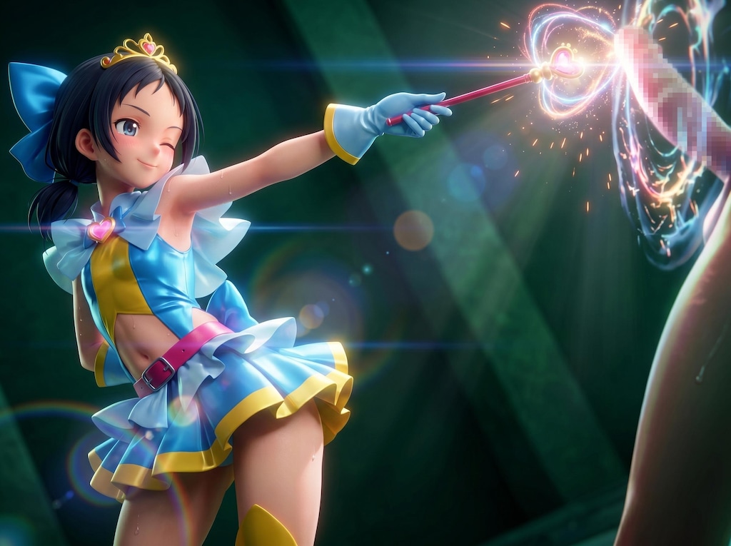 強制射精魔法(3D)