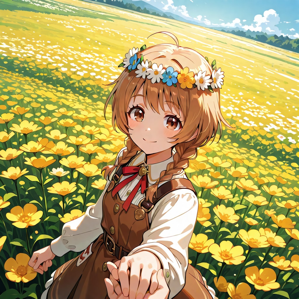 花畑デート