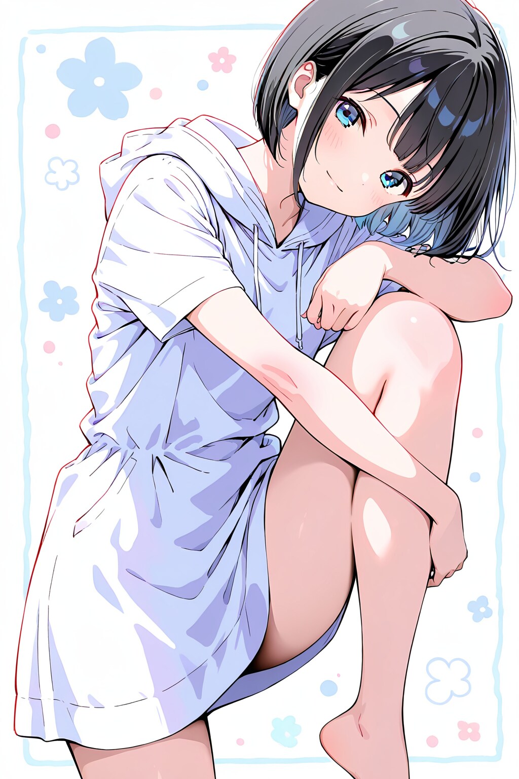 萌えポーズ(HARPY)(水彩タッチ)(11)