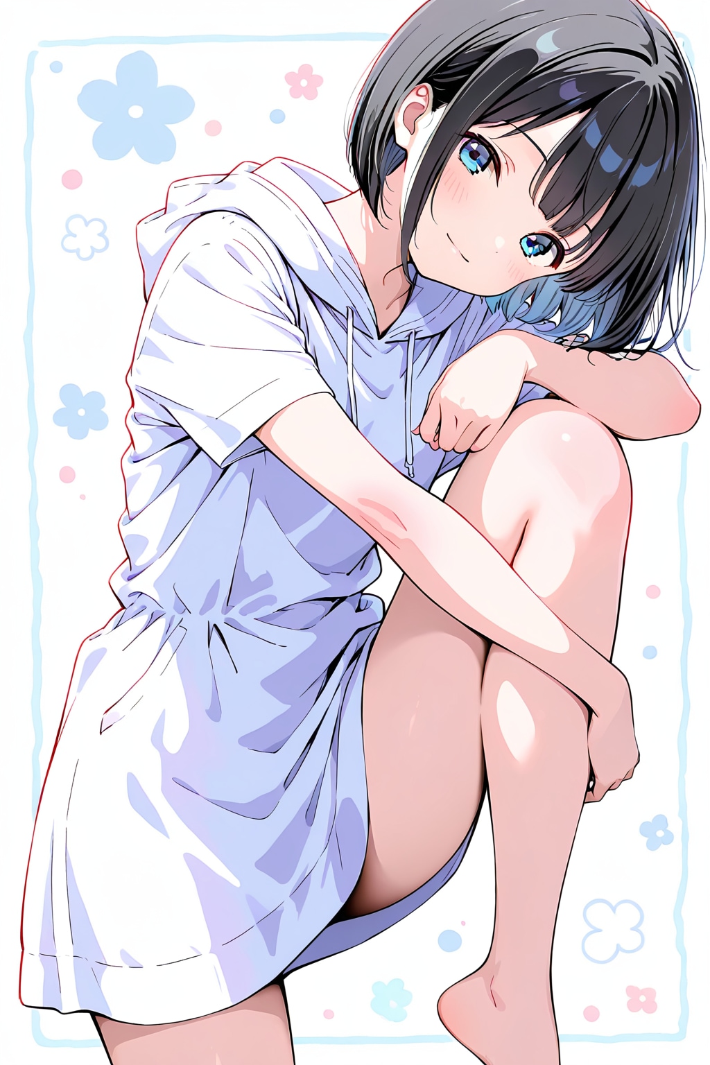 萌えポーズ(HARPY)(水彩タッチ)(11)
