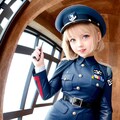 軍服コスプレ美少女 4枚目