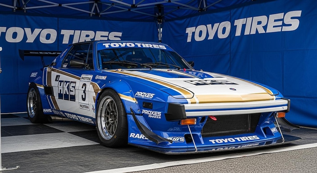 トーヨータイヤフィアットクーペ