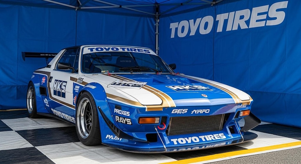 トーヨータイヤフィアットクーペ