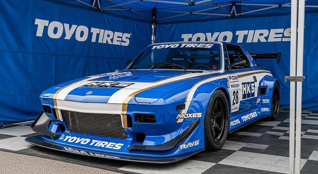 トーヨータイヤフィアットクーペ