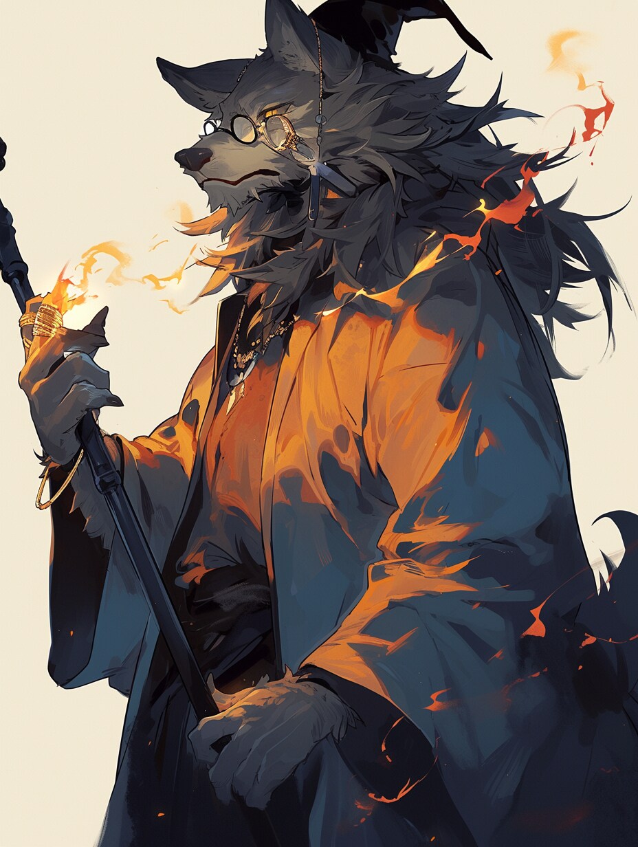 狼の魔法使い