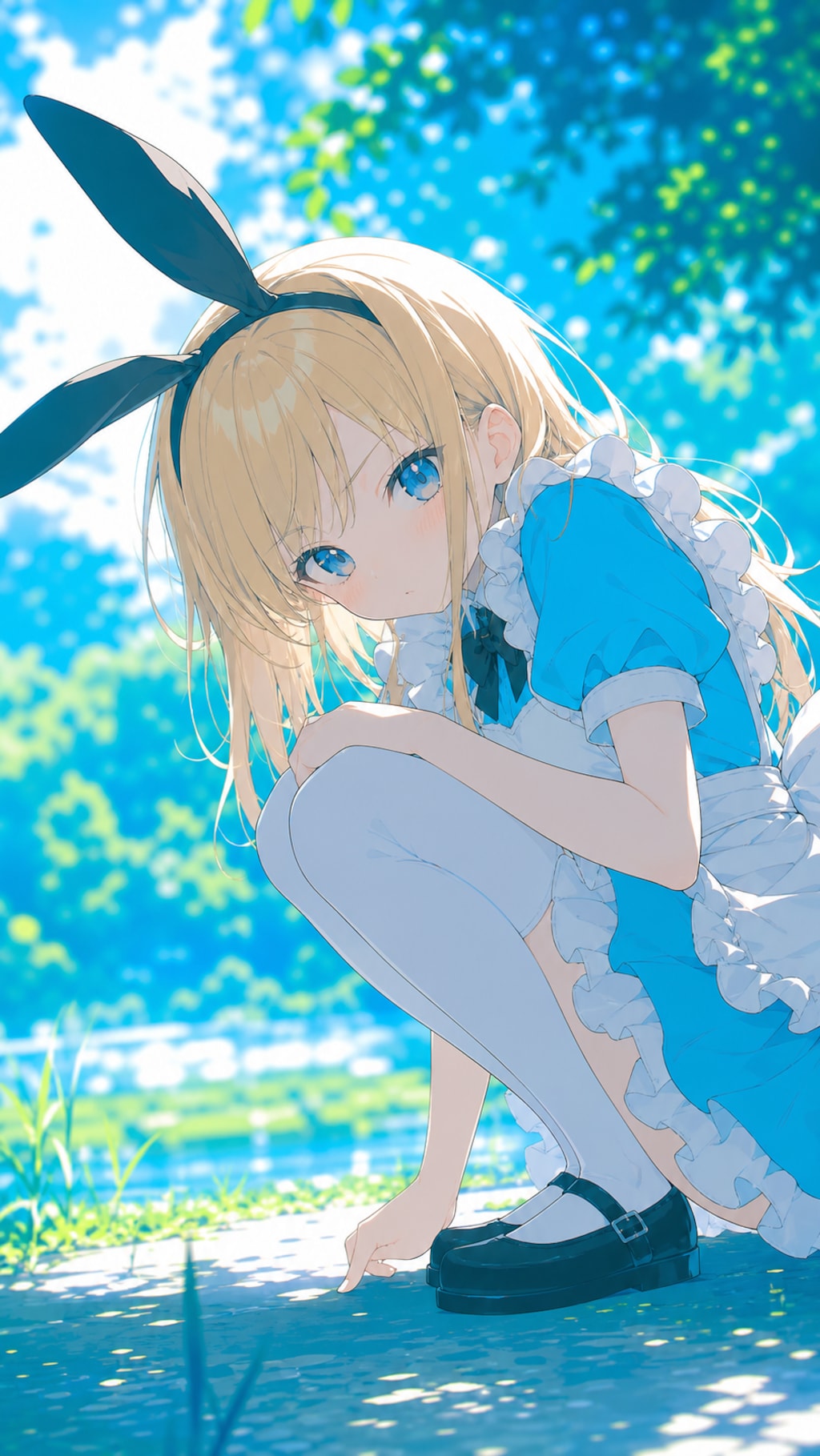 どこ見てるの？