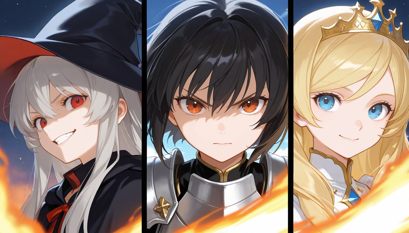 魔導士と騎士と姫君