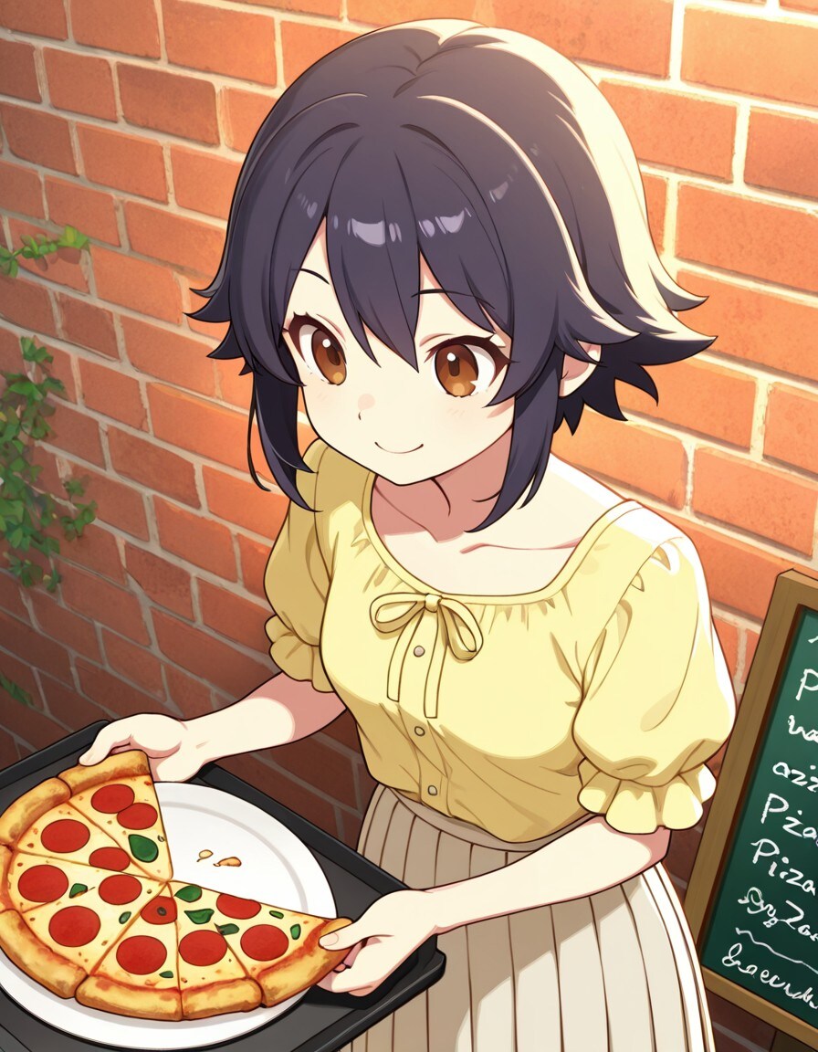 ピザを食べよう | の人気AIイラスト・グラビア