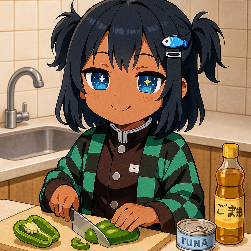 こなつの刃 無限ピーマン編 | の人気AIイラスト・グラビア