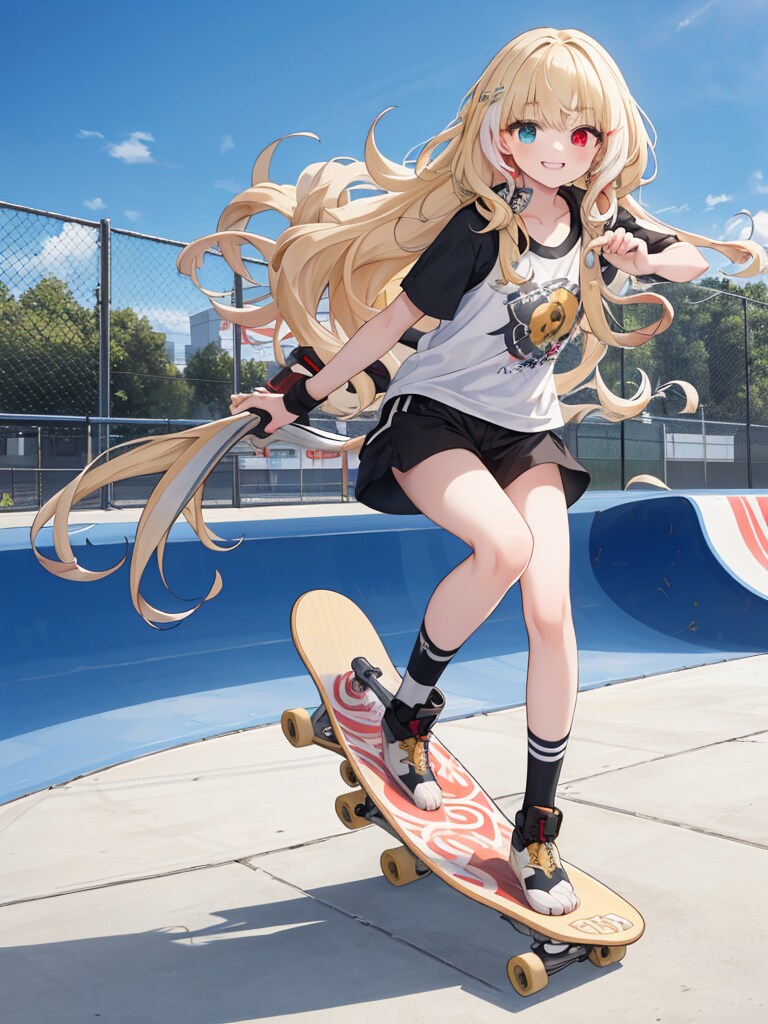 オリジナルキャラ開発中Ⅱ・阿部真理愛、これもトレーニング？