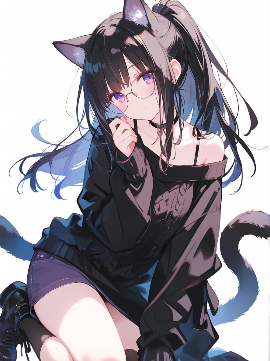 黒髪サイコー