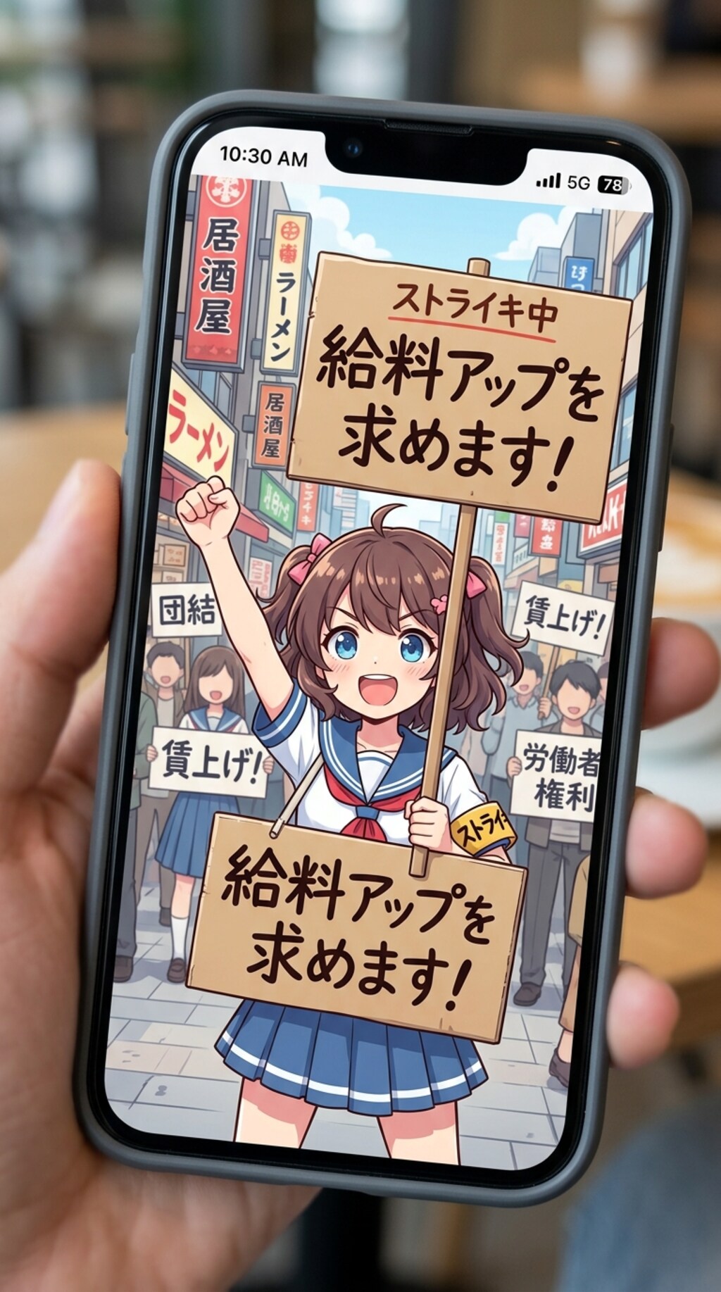 お使いの端末からストライキが発生しました＋対応してみた