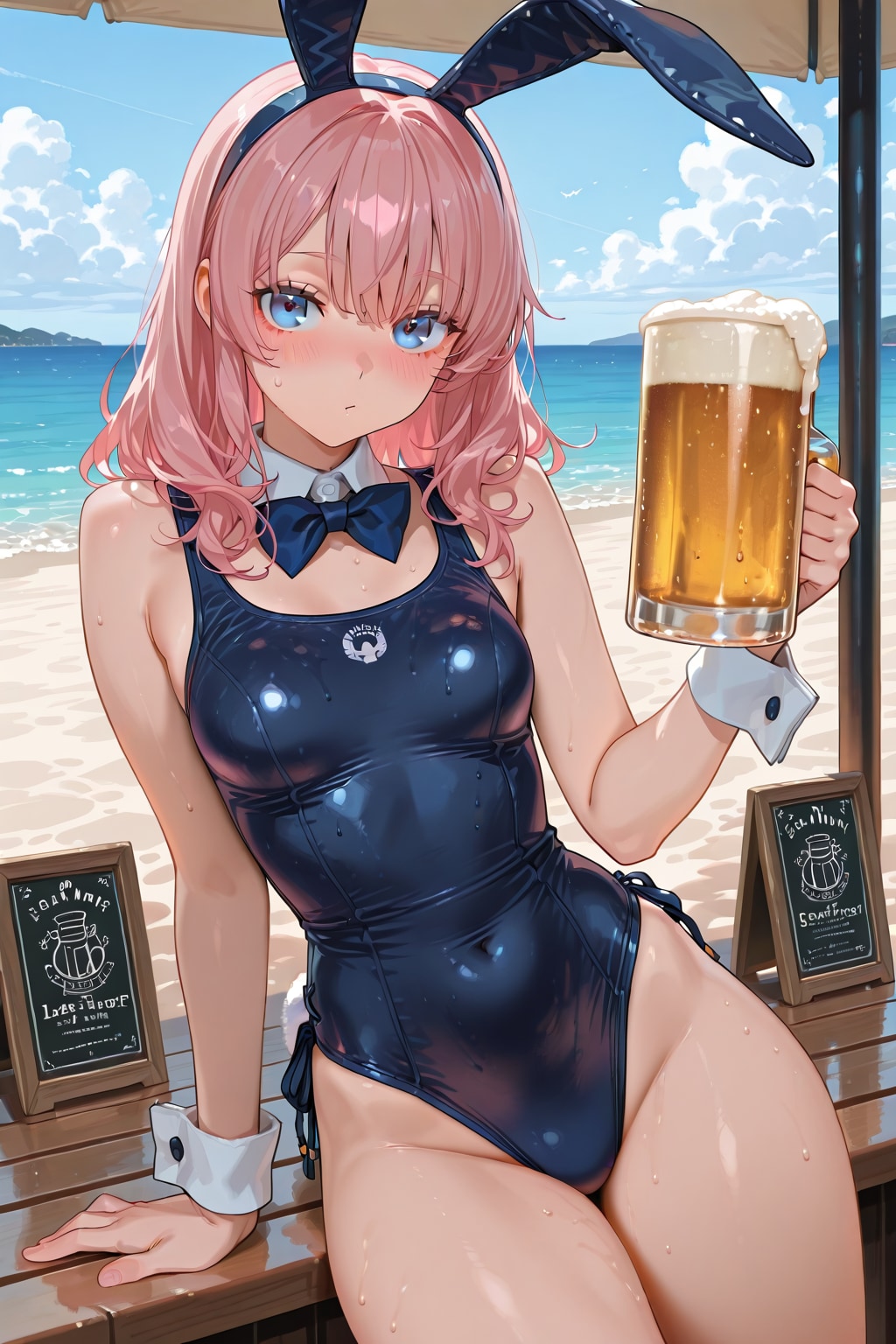 バニーガールのECHIDNAちゃん