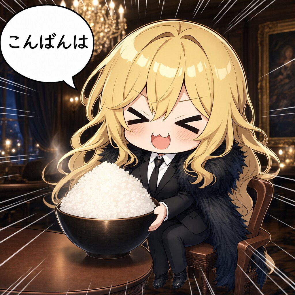 ご飯とエリザベス