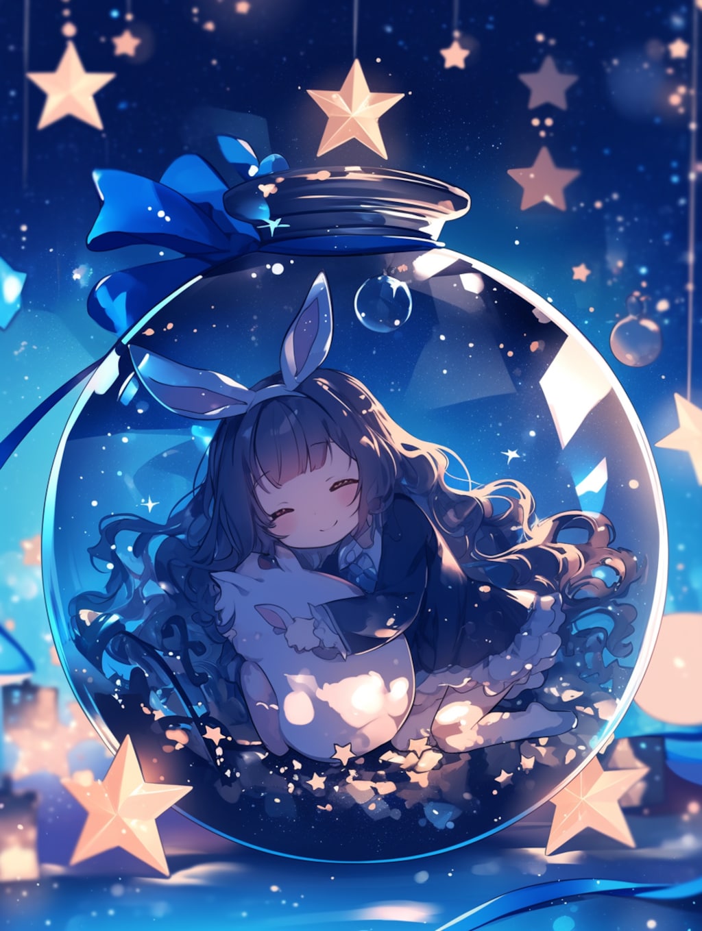 「瓶詰の少女」蒼97