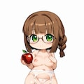 林檎ヌードに挑戦2 4枚目