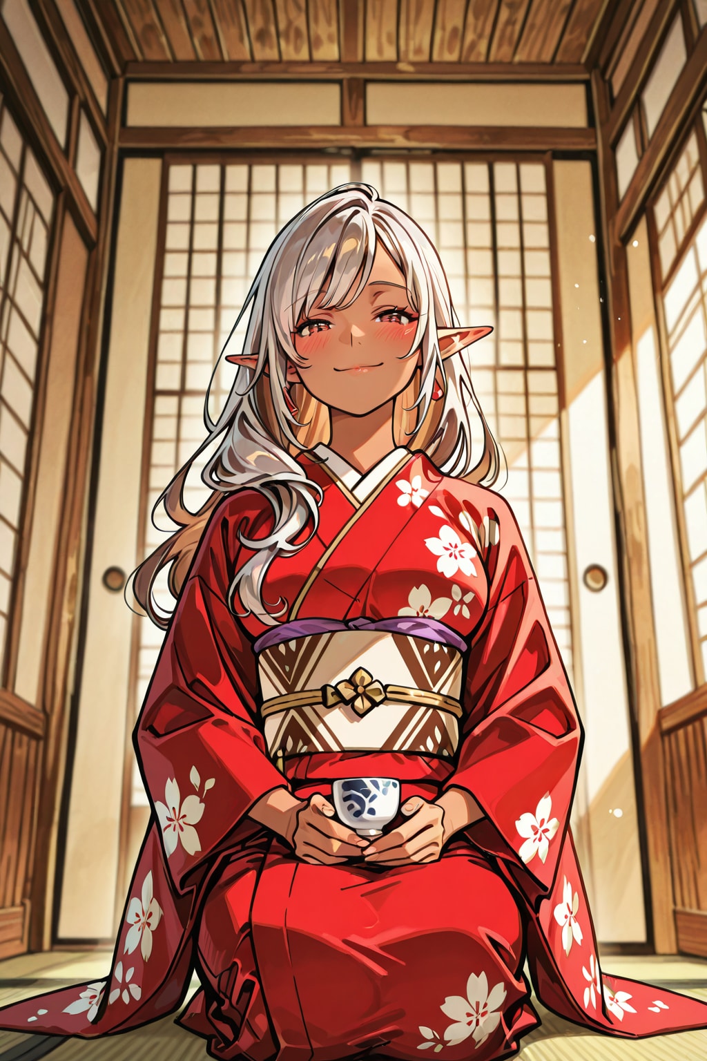 大晦日のダークエルフさん