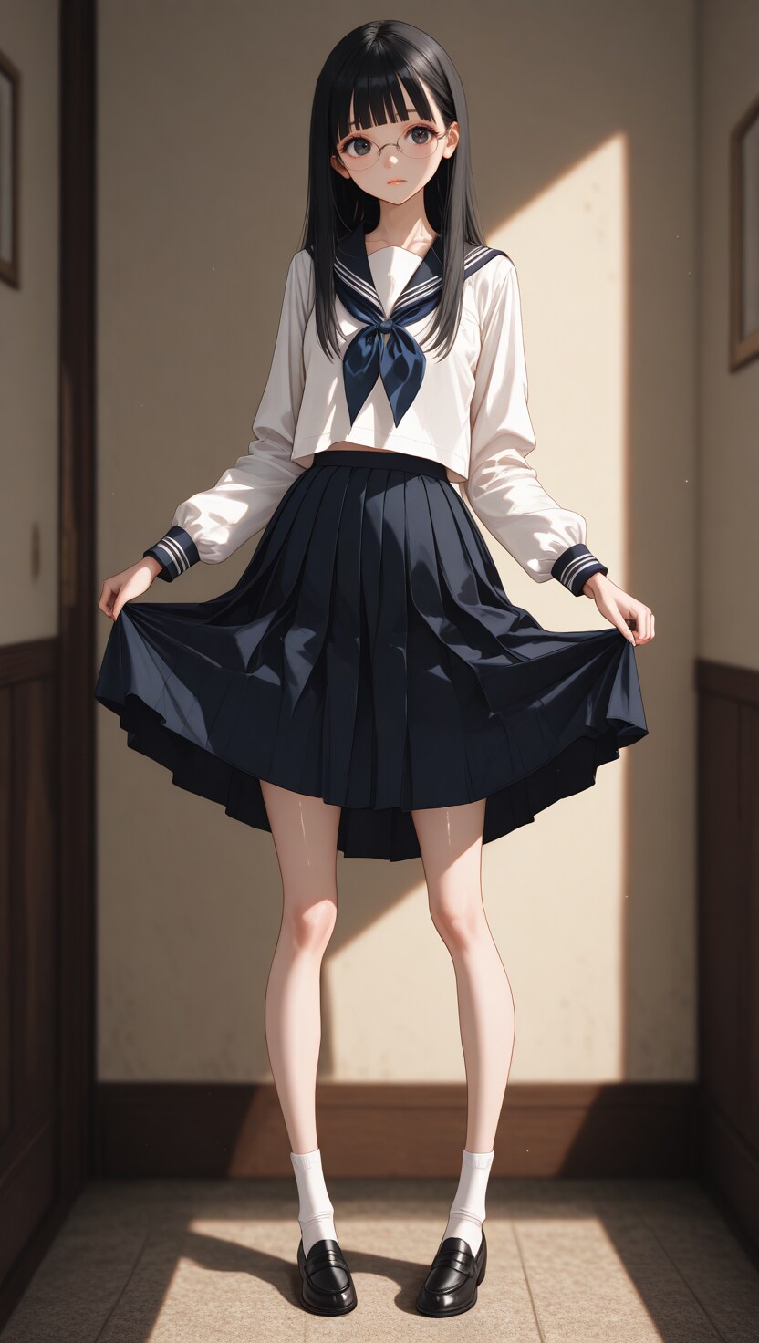 ちょっと長いかな？ | の人気AIイラスト・グラビア