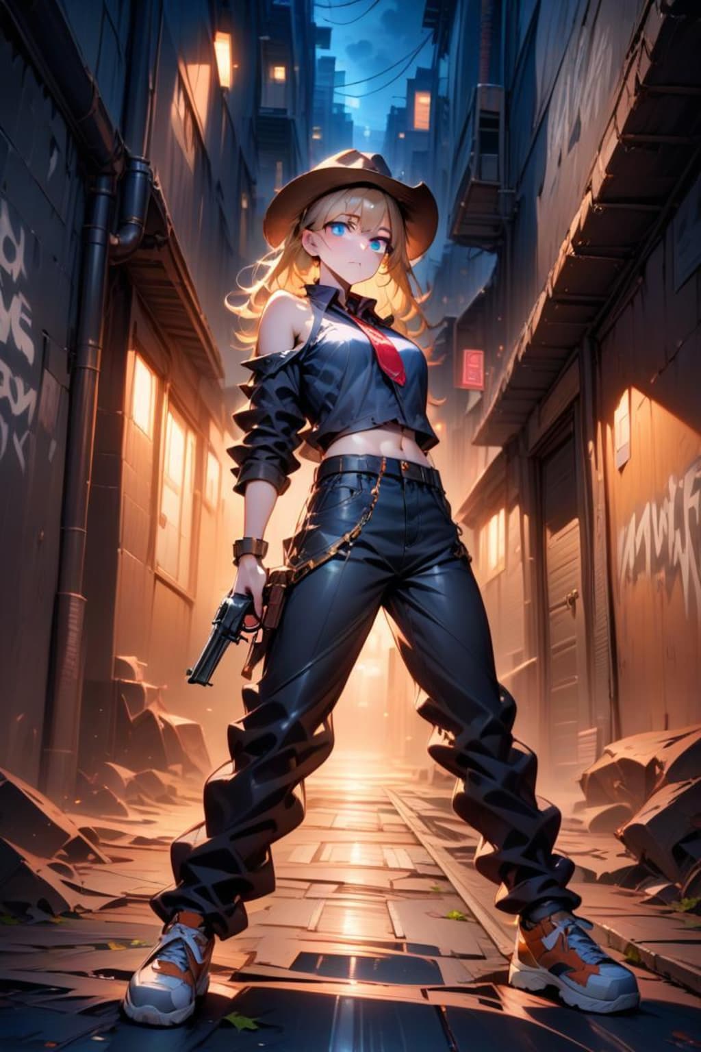 路地裏ガンナー