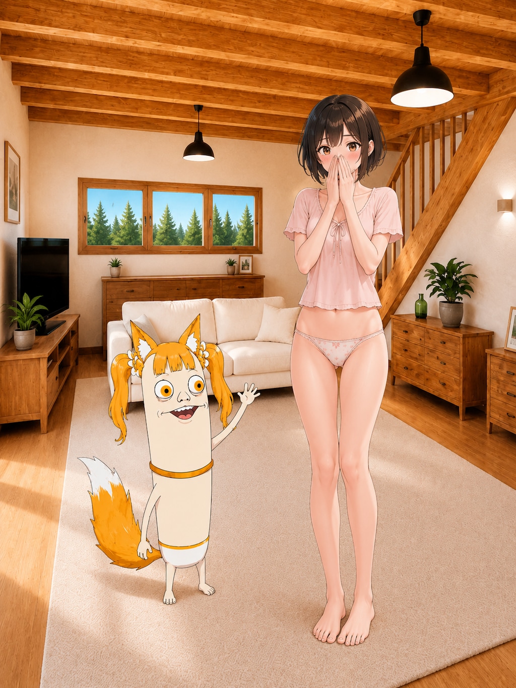反動ミラのイタズラ