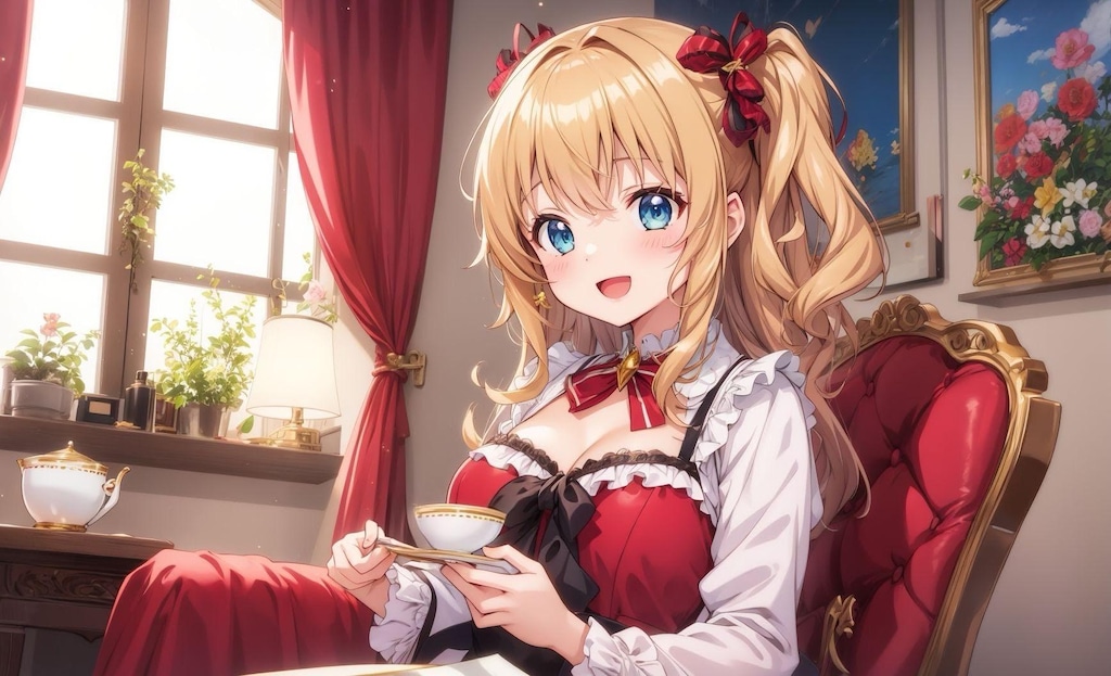 優雅なティータイム♪