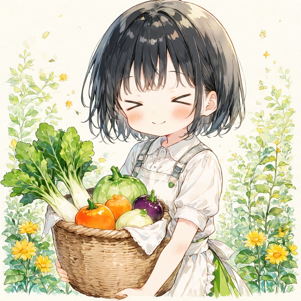 お野菜たべよ！