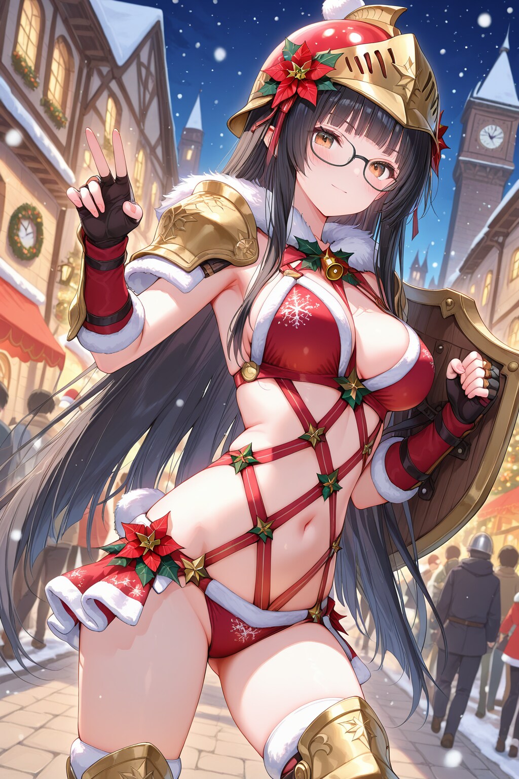 聖夜を巡回する騎士たち②