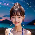 夜のビーチ 3枚目