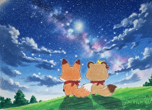 ほしにねがいを | の人気AIイラスト・グラビア