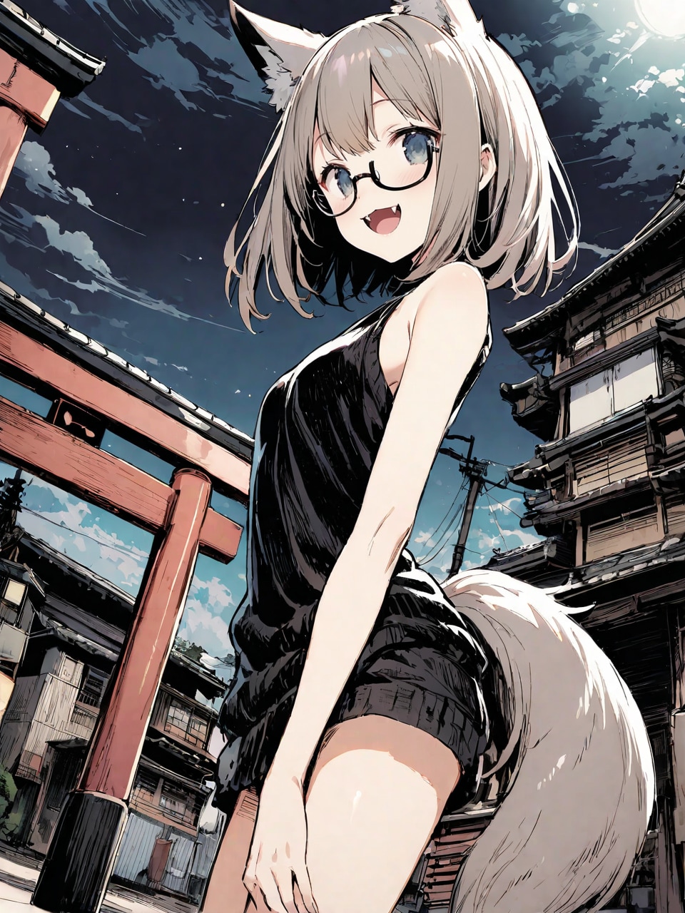 おきつね | の人気AIイラスト・グラビア