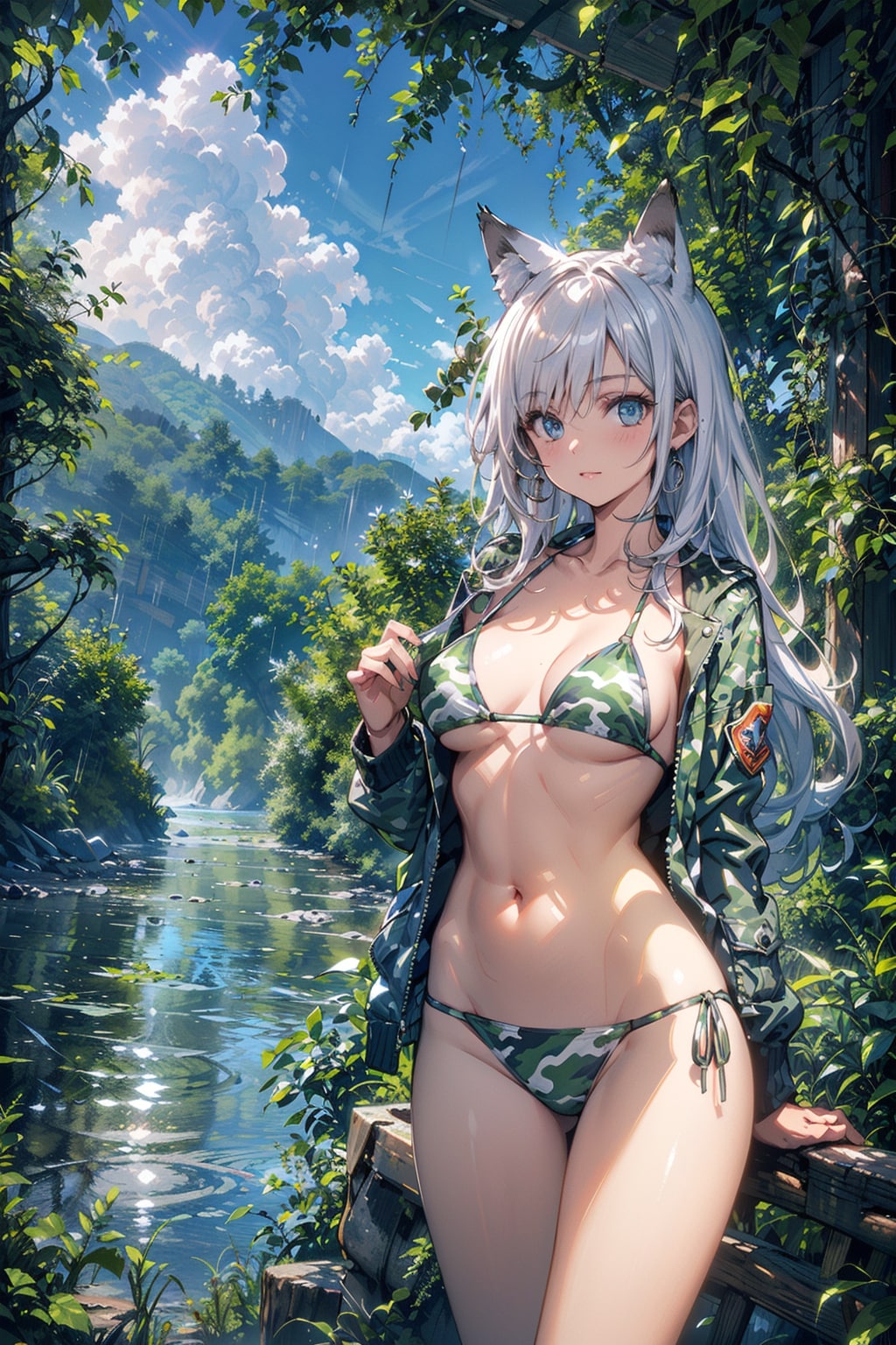 無人島2日目🐺🏝
