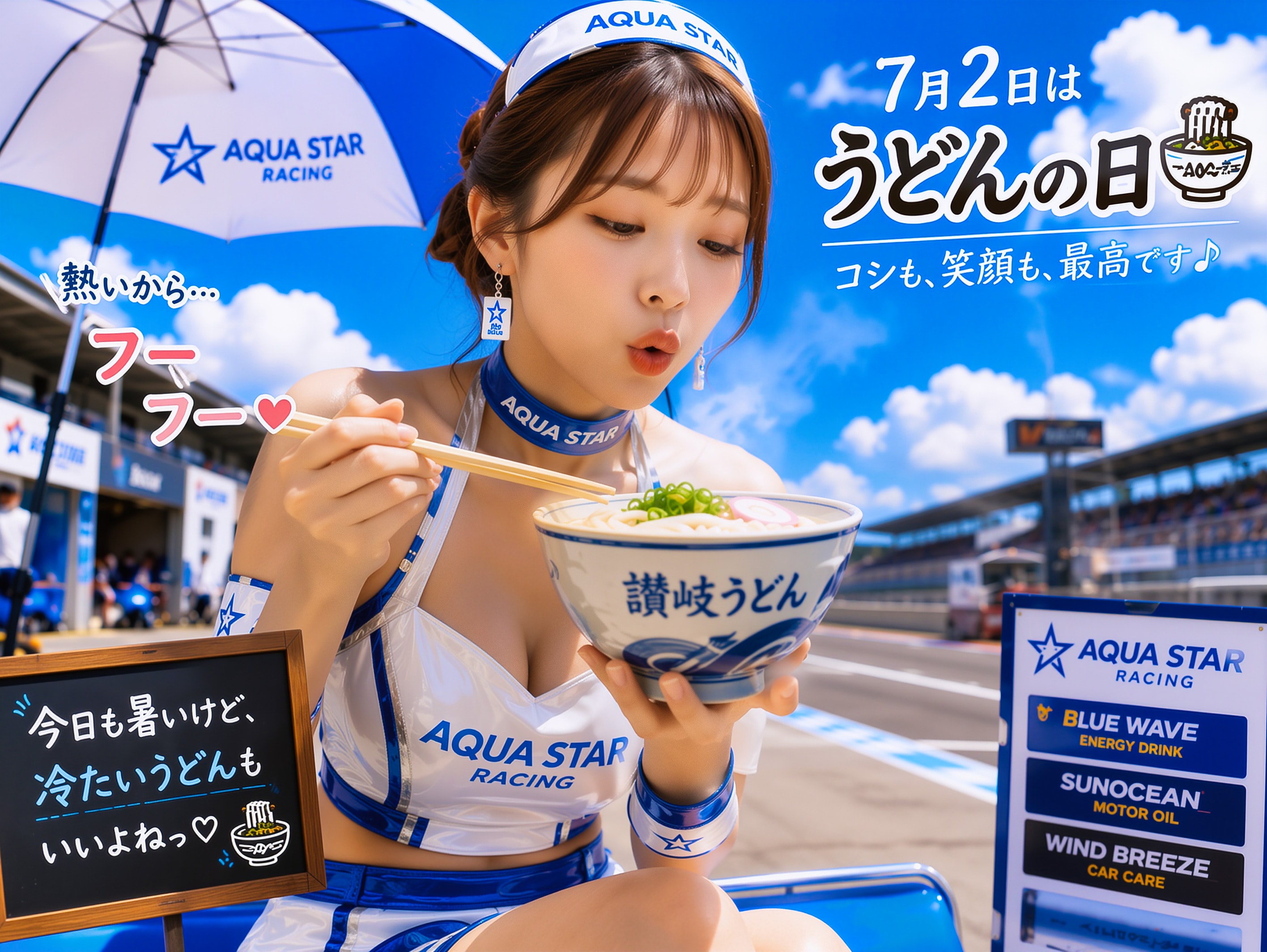今日の１枚(7月2日)うどんの日