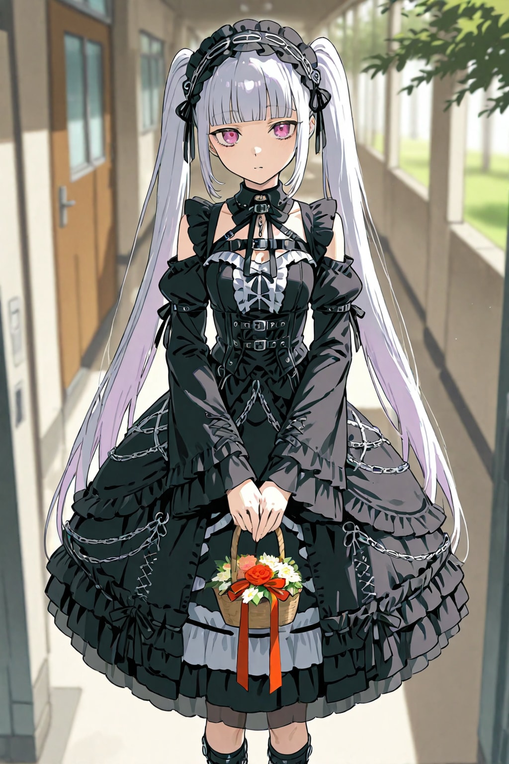 ゴスメイドちゃん入学式