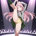 千早愛音がポールダンスしてパンチラ 8枚目