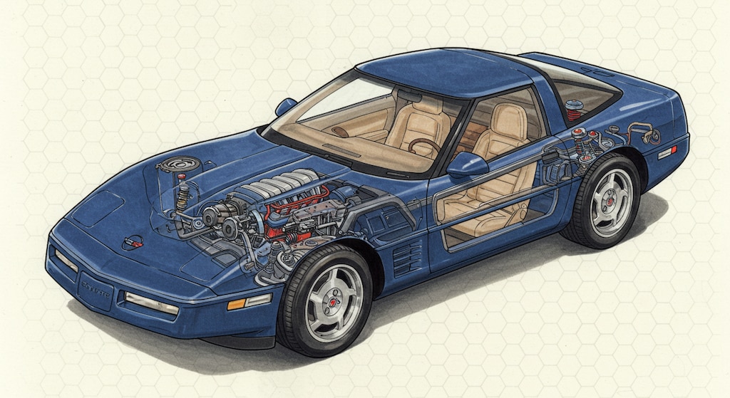 コルベット断面