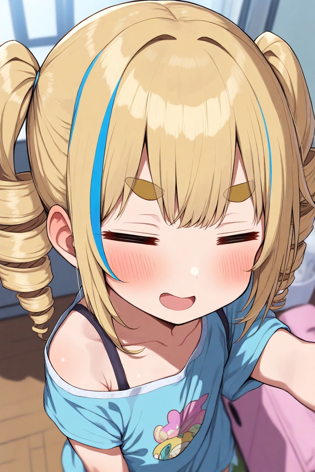 金髪ツインドリルっ子