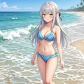 水玉ビキニ 2枚目