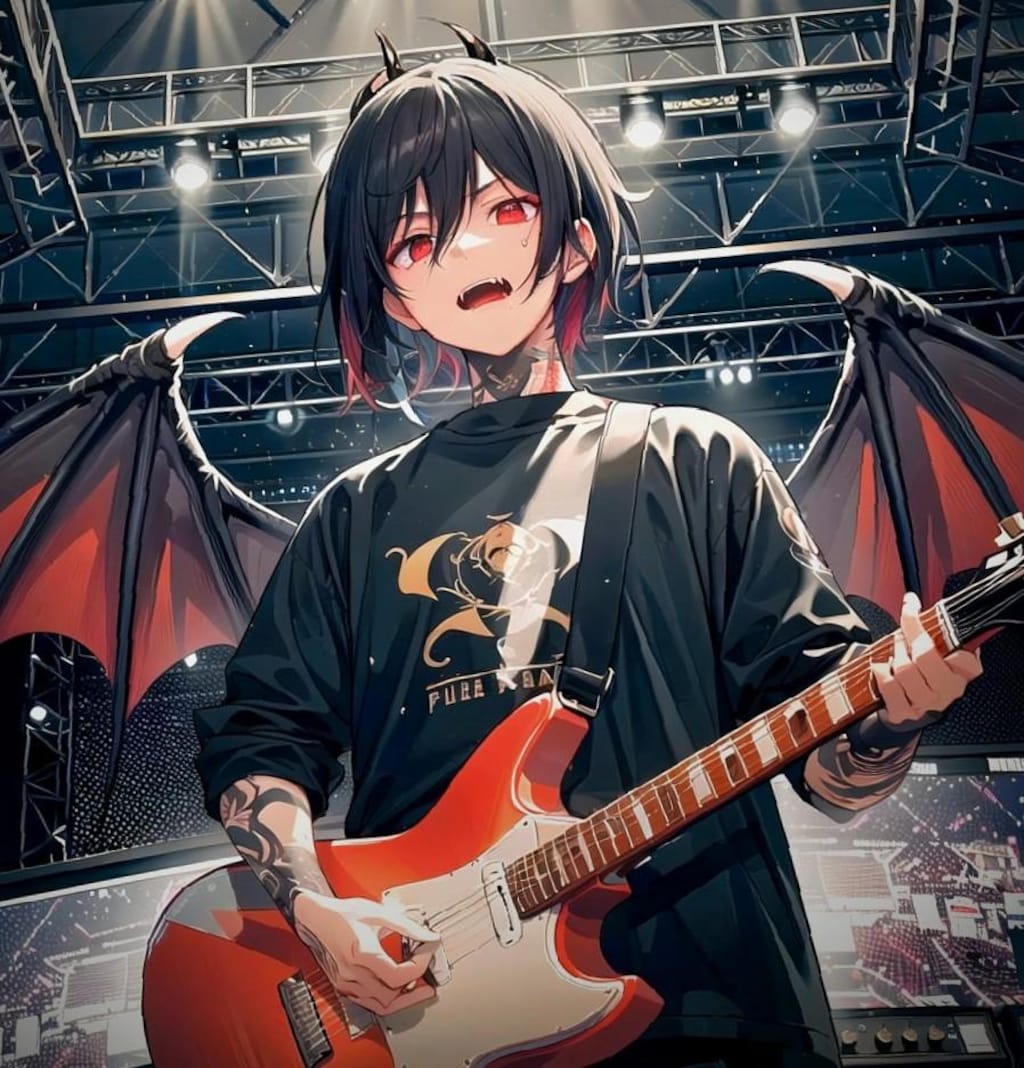 ギターの助っ人頼まれたんよ