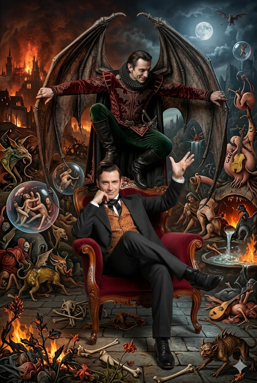 悪魔とメフィストフェレス | の人気AIイラスト・グラビア