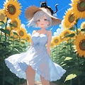 ひまわり畑 2枚目