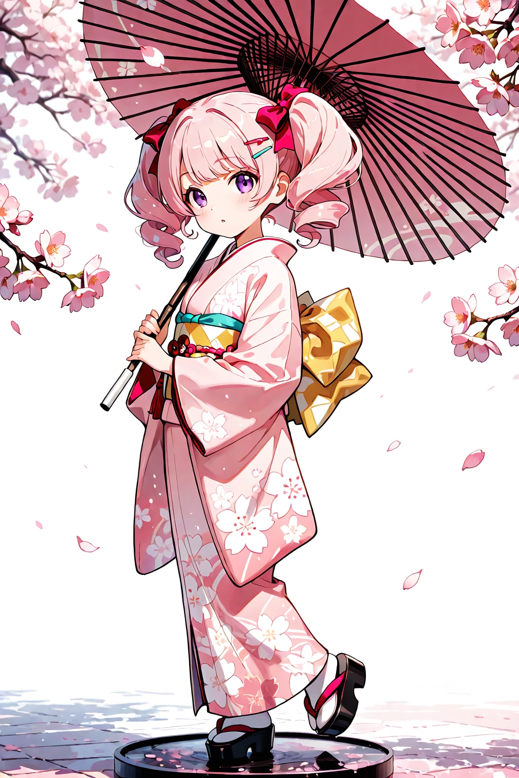 傘重い だけどポーズは 譲れない